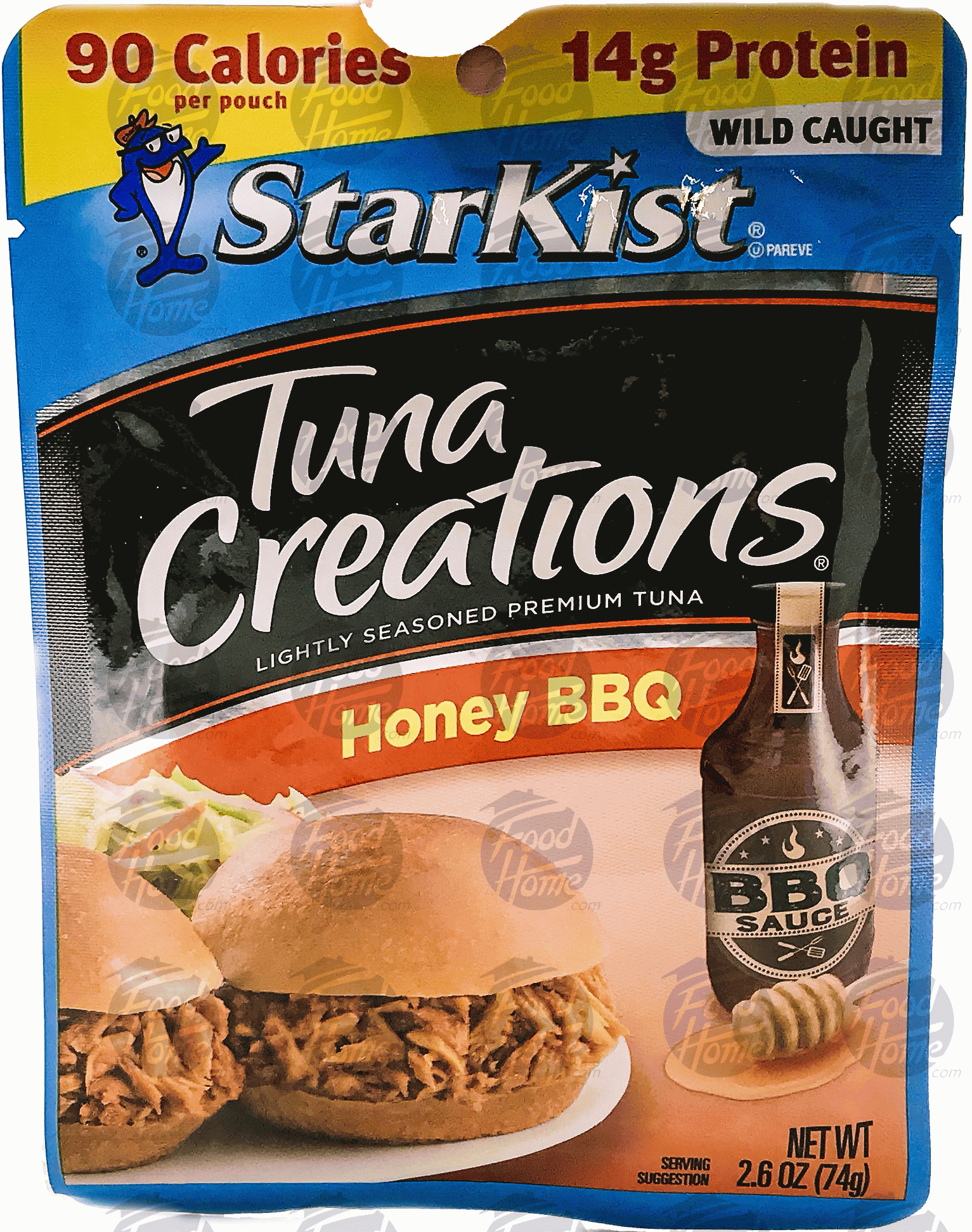 Starkist Kid's Creations honey bbq marinated chunk light tuna Full-Size Picture